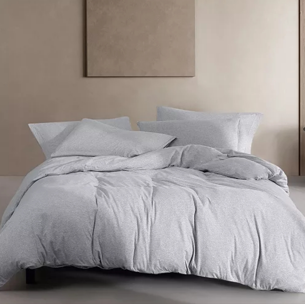 Calvin Klein, King Sized Melange Tencel Jersey 3-Piece Duvet Cover Set, **NWT**